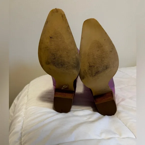 Metallic Purple Western Boots - Picture 7 of 10